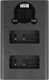 Ładowarka do aparatu Newell Ładowarka dwukanałowa Newell DL-USB-C do akumulatorów LP-E17 2