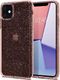 Spigen Etui Spigen Liquid Crystal Glitter do Apple iPhone 11 Rose Quartz uniwersalny 1