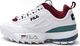 Fila Buty Fila DISRUPTOR CB LOW WMN 02H WHITE RHUBARB - 1010604-02H 37 1