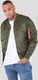Kurtka męska Alpha Industries zielona r. S 1