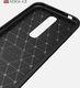 Etui Pancerne Plecki Carbon NOKIA 4.2 czarne uniwersalny 3