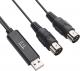 Kabel Tie TIE Studio MIDI 1i1o Interfejs USB 2