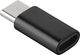 Adapter USB M-Life USB-C - microUSB Czarny  (9338) 1