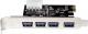 Kontroler LogiLink PCIe 2.0 x1 - 4x USB 3.0 (PC0057) 2