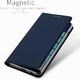 Dux Ducis Etui portfel Dux Ducis Skin Leather HUAWEI MATE 30 LITE granatowe uniwersalny 6