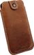 Nexeri Etui Leather Pocket XXL GALAXY A10 / IPHONE 8+ PLUS brązowe 1