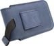 Nexeri Etui Kabura skórzana do paska pionowa otwierana portfel Nexeri Flap Leather SAMSUNG GALAXY A70 / A80 / NOTE 9 granatowe uniwersalny 5