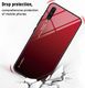 Etui Szklane Glass case Gradient SAMSUNG GALAXY S10 czarno-niebieskie uniwersalny 3