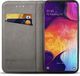 Etui portfel Flip Magnet LG K30 czarne uniwersalny 3