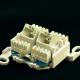 NetRack gniazdo kompletne natynkowe 2xRJ45 8p8c UTP Cat5e LSA - 106-06 3
