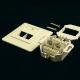 NetRack gniazdo kompletne podtynkowe 2xRJ45 8p8c UTP Cat5e LSA - 106-04 1