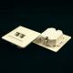 NetRack gniazdo kompletne podtynkowe 2xRJ45 8p8c UTP Cat5e LSA - 106-04 1
