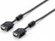 Kabel Equip D-Sub (VGA) - D-Sub (VGA) 20m czarny (118866) 1