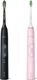 Szczoteczka Philips Sonicare ProtectiveClean 4500 HX6830/35 2szt. Pink/Black 1