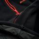 Elbrus Bluza męska Fadey Black/Spicy Orange r. XXL 5