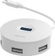 HUB USB Baseus 1x microUSB  + 4x USB-A 3.0 (CAHUB-G02) 1