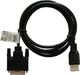 Kabel Savio HDMI - DVI-D 1.8m czarny (cl-139) 1