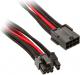 SilverStone PCIe 8-pin - PCIe 8-pin, 0.25m, Czerwony (SST-PP07-PCIBR) 1
