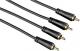Kabel Hama RCA (Cinch) x2 - RCA (Cinch) x2 3m czarny (001222830000) 1