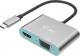 Stacja/replikator I-TEC USB-C - HDMI - VGA Srebrny  (C31VGAHDMIADA) 1