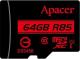 Karta Apacer Secure Digital MicroSDXC 64 GB Class 10 UHS-I/U1  (AP64GMCSX10U5-R) 1