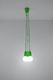 Lampa wisząca Sollux Lampa wisząca DIEGO 3 zielony 5