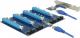 Delock Riser PCI-E x1 > 4 x PCIe x16 z kablem USB 60 cm (41427) 1
