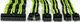Cooler Master Cooler Master Sleeved Extension Cable Kit, Cable Management (green / black, 30cm) 2