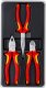 Knipex szczypce izolowane zestaw 3-sztuki (00 20 12) 1