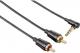 Kabel Hama Jack 3.5mm - RCA (Cinch) x2 1.5m czarny (001223040000) 1