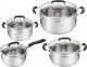 Tefal Zestaw garnków Cook&Cool 8-elementowy (E493S8) 1
