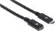 Kabel USB Manhattan USB-C - USB-C 0.5 m Czarny (355230) 2