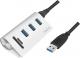 HUB USB LogiLink 1x SD  + 3x USB-A 3.0 (CR0045) 1