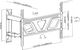 Maclean Maclean MC-810C Uchwyt do TV 37-80" rogowy czarny max vesa 600x400 50kg 9