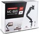 Maclean Uchwyt biurkowy na monitor 13" - 27" (MC-860) 3