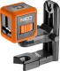 Neo Laser krzyżowy 75-100 czerwony 10 m 1