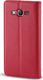 Etui Flip Magnet LG K10 2017 czerwony uniwersalny 2