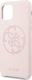 Guess Guess GUHCN58LS4GLP iPhone 11 Pro light pink/jasnoróżowy hard case Silicone 4G Tone On Tone 2