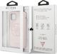Guess Guess GUHCN58LS4GLP iPhone 11 Pro light pink/jasnoróżowy hard case Silicone 4G Tone On Tone 6