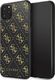 Guess Guess GUHCN654GGPBK iPhone 11 Pro Max czarny/black hard case 4G Double Layer Glitter 1