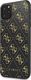 Guess Guess GUHCN654GGPBK iPhone 11 Pro Max czarny/black hard case 4G Double Layer Glitter 2