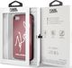 Karl Lagerfeld Karl Lagerfeld KLHCI8DLKSRE iPhone 7/8 czerwony/red hard case Signature Glitter 7