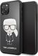 Karl Lagerfeld Karl Lagerfeld KLHCN58DLFKBK iPhone 11 Pro czarny/black hard case Iconic Karl Glitter 1