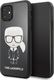 Karl Lagerfeld Karl Lagerfeld KLHCN61DLFKBK iPhone 11 czarny/black hard case Iconic Karl Glitter 1