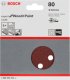 Bosch Bosch Sanding Pad C 430 D125MM Wood Grit 80 5 pcs. 2