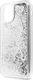 Guess Guess iPhone 11 Pro GUHCN58GLHFLSI srebrny hard case Glitter Hearts 3