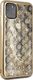 Guess Guess iPhone 11 Pro Max GUHCN65PEOLGGO złoty hard case 4G Peony Liquid Glitter 5