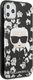 Karl Lagerfeld Karl Lagerfeld iPhone 11 KLHCN61FLFBBK czarny hard case Flower Iconic Karl 5