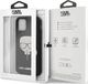 Karl Lagerfeld Karl Lagerfeld iPhone 11 KLHCN61GLBK czarny hard case Iconic Embossed & Glitter 6