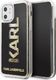 Karl Lagerfeld Karl Lagerfeld iPhone 11 KLHCN61KAGBK czarny hard case Karl Logo Glitter 1